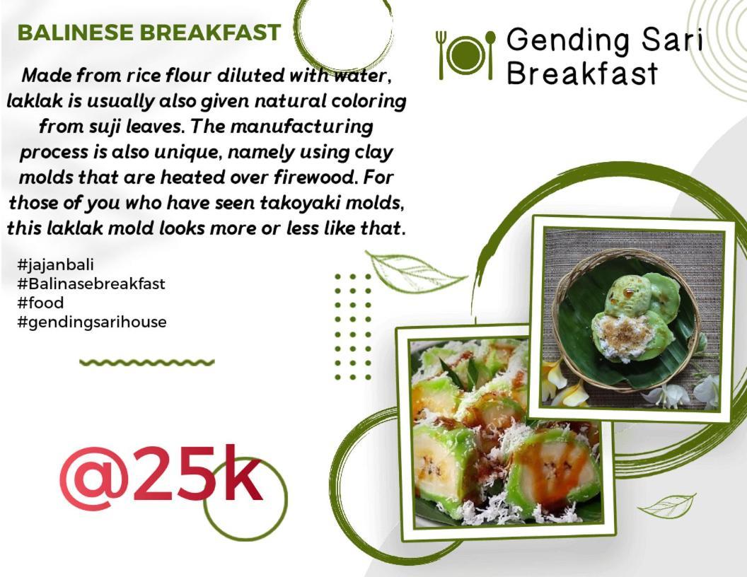Gending Sari House Lägenhet Ubud Exteriör bild
